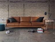 Elegant Leather Sofa